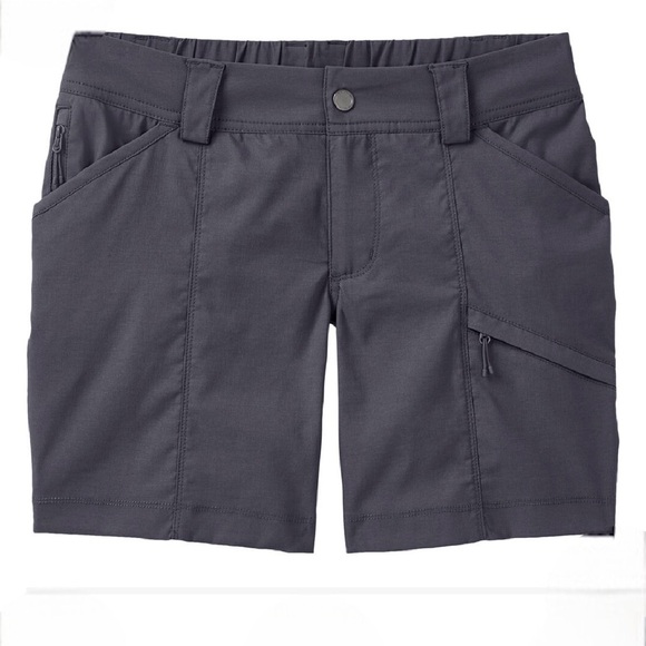 Duluth Trading Black 7" Hiking Shorts Size 12 - Picture 1 of 7